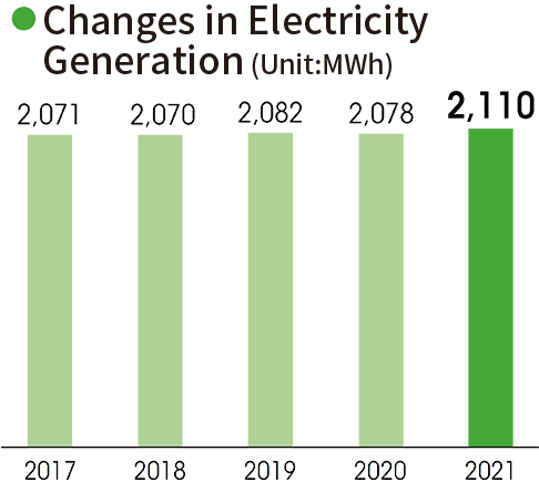 Changes in Electricity Generation